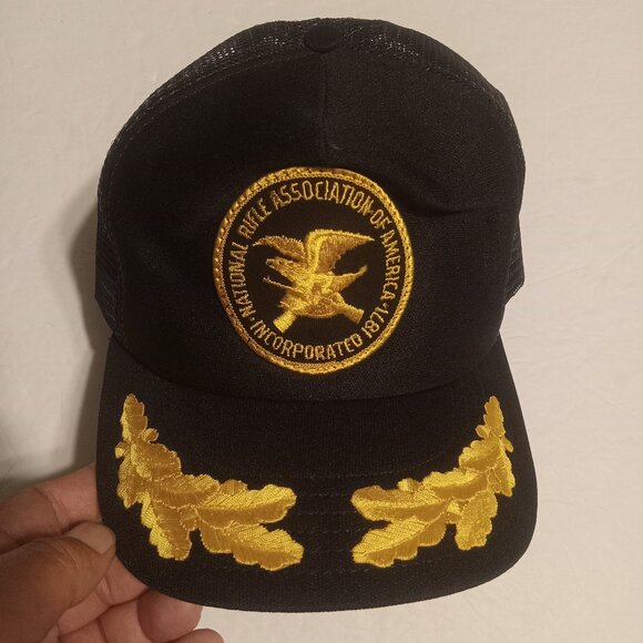 NRA Vintage Scrambled Eggs Trucker Hat/Cap OSFA - Picture 1 of 7